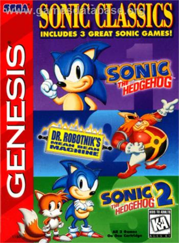 Cover Sonic Classics for Genesis - Mega Drive